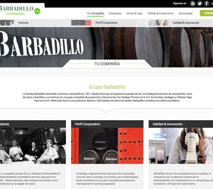 Grupo Barbadillo estrena web