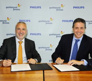 Gas Natural Fenosa y Philips firman un acuerdo por la eficiencia