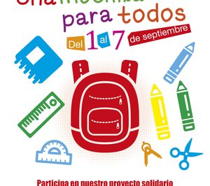 Simply recoge material escolar solidario en 23 Híper Simply