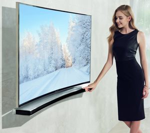Samsung presenta la primera barra de sonido curva del mercado