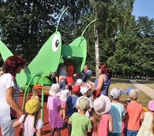 Equipamientos para Entorno Urbano instala un parque en Letonia