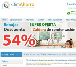 ClimAhorro busca un sitio en el e-commerce