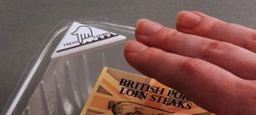 Una etiqueta táctil y bio-reactiva, para medir la caducidad de los alimentos