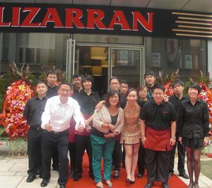 Lizarrán suma su segundo local en China