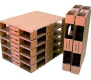 Europac registra un medio pallet de cartón ondulado