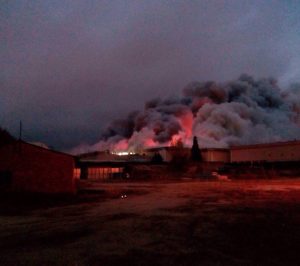 Campofrío sufre un incendio en Burgos de efectos considerables
