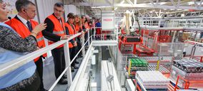 Eroski inaugura la automatización de su plataforma de Elorrio