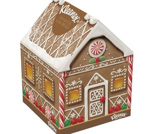 Kimberly-Clark adapta sus Kleenex a la Navidad