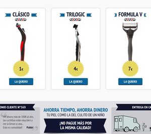 El Club del Afeitado abre una web de venta por suscripción