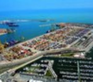 El tráfico portuario de mercancías creció en octubre un 9,3%