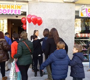 Dunkin Coffee abre de nuevo en Madrid