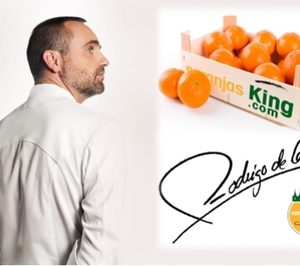 El chef Rodrigo de la Calle colabora con Naranjas King