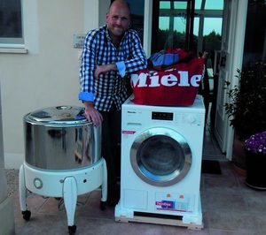 Miele encuentra en Mallorca su lavadora más antigua en España