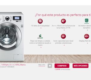 LG crea la herramienta online LG 4 You para elegir electrodoméstico