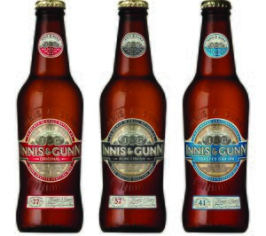 Frutapac toma la distribución de las cervezas Innis & Gunn