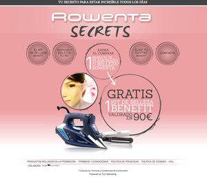 Rowenta crea una promoción con planchas
