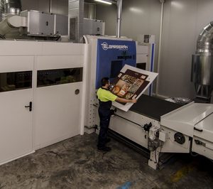 Grupo Hinojosa instala en Xátiva la primera impresora industrial single pass de Europa