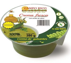Huerta Camporico entra en cremas y ensaladas