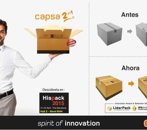 Capsa Packaging debuta en Hispack con su innovadora solución 2in1