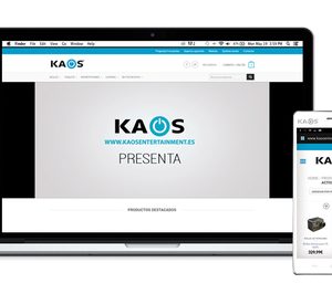 Kaos Entertainment renueva su web e introduce el e-commerce