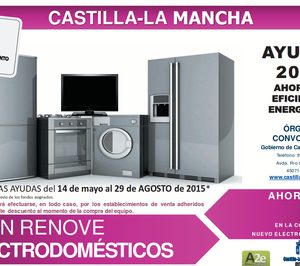 Arranca el Plan Renove de electrodomésticos de Castilla-La Mancha