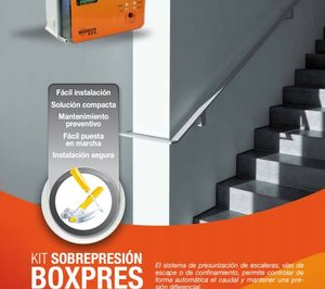 Sodeca lanza kit de sobrepresión de escaleras