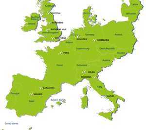 La red de Palletways incorpora Polonia y Países Bálticos