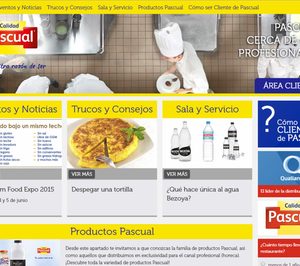 Nace la web Pascual Profesional