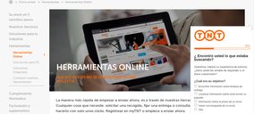 TNT Express estrena en España las nuevas funcionalidades de su web