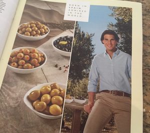 Rafael Nadal, nueva imagen de la aceituna española