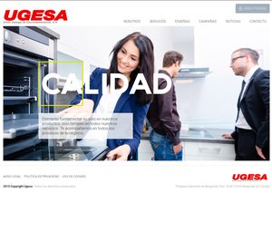Ugesa presenta su nueva web corporativa