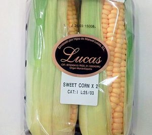 Hijos de Manuel Lucas lanza maíz dulce