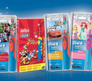 Procter & Gamble amplía la gama infantil de cepillos eléctricos Oral-B y les añade música