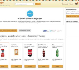 Soysuper incorpora el supermercado online Caprabo