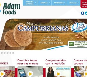 Adam Foods presenta su web