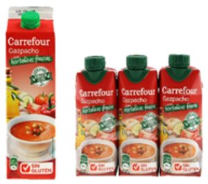 Carrefour amplía sus formatos y variedades de gazpachos