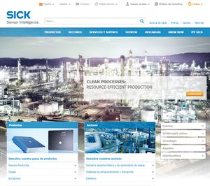 Sick incorpora un portal de compra en su web en español
