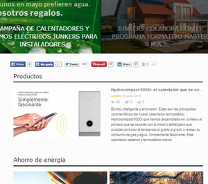 Nace el blog Junkers para instaladores pofesionales