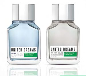 Puig lanza las primeras fragancias masculinas de Benetton