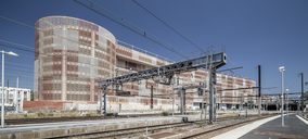 Flexbrick presente en el parking Saint Roch de Montpellier