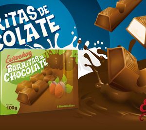 Eurochoc prepara su entrada en barritas rellenas