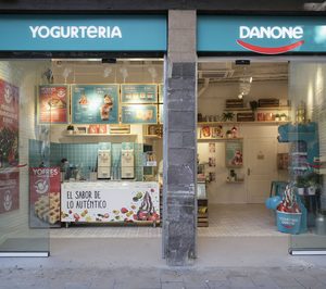 Danone abre su Flagship de yogur helado en Barcelona