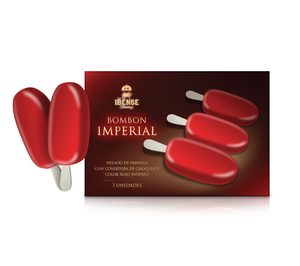 Los helados de La Ibense Bornay se visten de Navidad