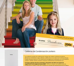 Junkers promociona la instalación de calderas murales