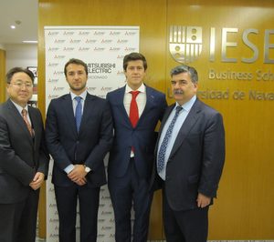 Mitsubishi Electric beca los dos mejores proyectos del IESE para jóvenes emprendedores