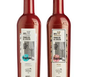 Castillo de Canena presenta su aceite Primer Día de Cosecha, con etiqueta de Raphael
