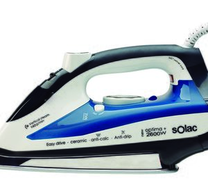 Solac lanza su nueva plancha con supervapor