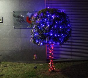 Simon Brico ilumina cuatro centros del Hospital de San Juan Dios