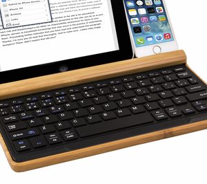 Silver Sanz lanza un teclado multiplataforma hecho en bambú