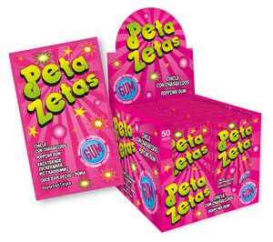 Peta Zetas da el salto al chicle en el mercado nacional